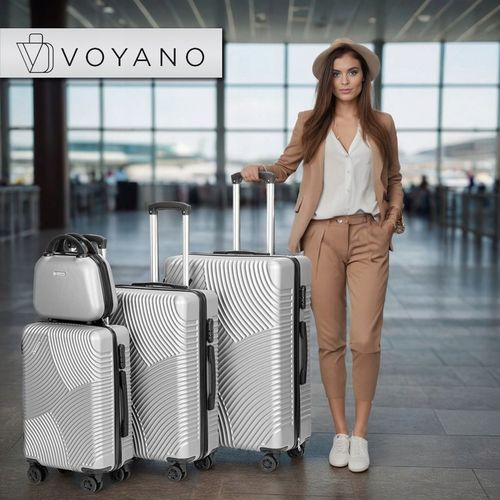 WALIZKI PODRÓŻNE NA KÓŁKACH WALIZKA ZESTAW 4 WALIZEK KABINÓWKA DUŻA na Arena.pl