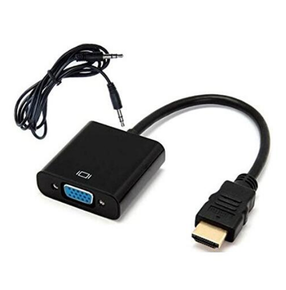 ADAPTER PRZEJŚCIÓWKA KONWERTER Z HDMI NA VGA+AUDIO zdjęcie 1