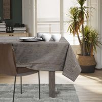 Obrus Plamoodporny VESTA Mankiet + Lamówka 110x110 kakaowy AmeliaHome
