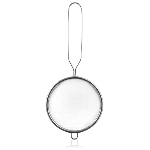 Sitko Kuchenne Stalowe Cedzak z Uchwytem do Odcedzania Przesiewania 10 cm na Arena.pl