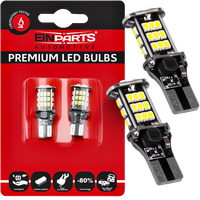 2x Żarówki W16W 30 SMD ŻARÓWKA LED COFANIA WSTECZNE CANBUS 6000K Białe