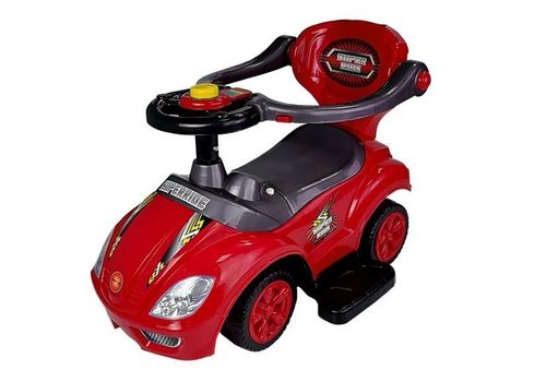 Jeździk z Pchaczem Mega Car 3w1 Czerwony na Arena.pl