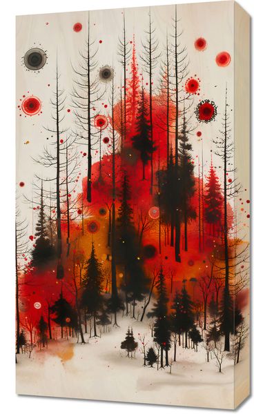Obraz 40x70cm Światło w Mroku zdjęcie 1