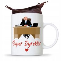 Dla Dyrektora Kubek Super Dyrektor Prezent Z Nadrukiem Ze Zdjęciem