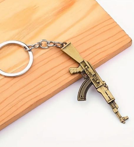 Breloczek Player Unknown Battlefield CS Karabin AK 47 Patyna Antyczna Miedź na Arena.pl