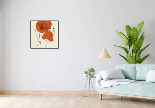 Plakat 60x60cm Ciepło Kwiatu na Arena.pl