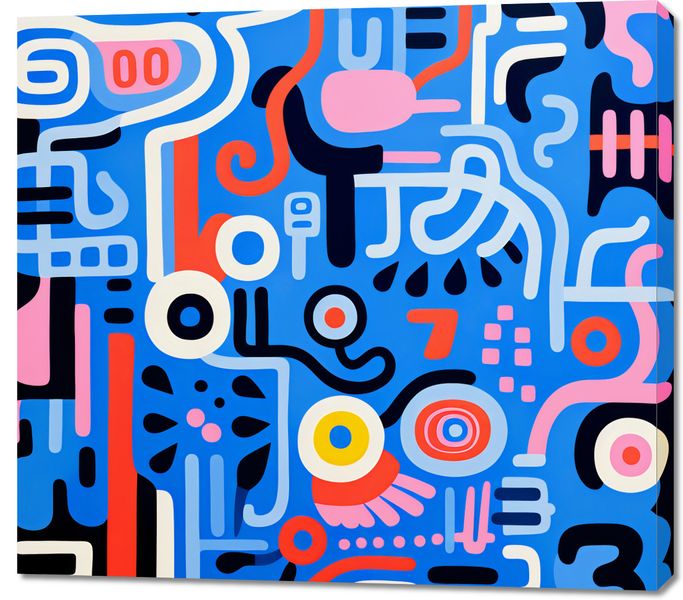 Obraz 100x90cm Rytmiczne Echo zdjęcie 1