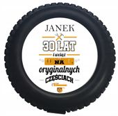 ZESTAW NARZĘDZI oponka Prezent NA URODZINY 40 30 50 18 20 NADRUK UV