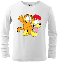 Koszulka z długim rękawem Garfield i przyjaciele