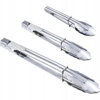 Szczypce kuchenne VERGIONIC 3 szt. – stal nierdzewna 17.5 / 22.5 / 27 cm
