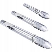 Szczypce kuchenne VERGIONIC 3 szt. – stal nierdzewna 17.5 / 22.5 / 27 cm