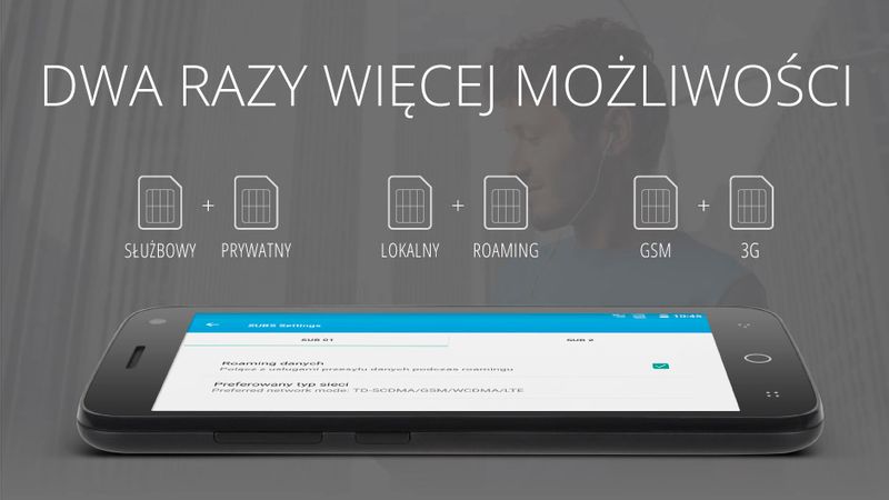 KM0433 Smartfon Kruger&Matz MOVE 5 biały 5Mpix zdjęcie 4