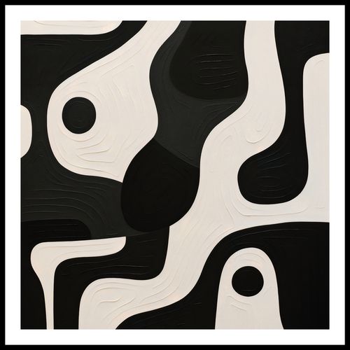 Plakat 60x60cm Kontrastowa Harmonia na Arena.pl