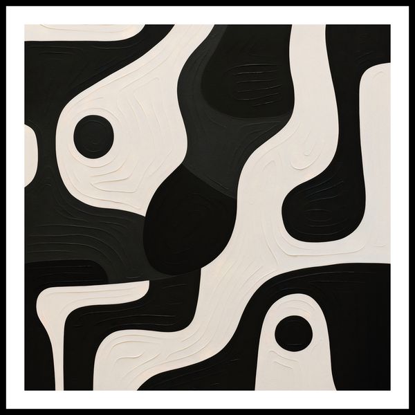 Plakat 60x60cm Kontrastowa Harmonia zdjęcie 3