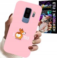 ETUI DO SAMSUNG GALAXY S9 PLUS - ŚMIESZNE WZORY I LOVE YOU PIESEK OBUDOWA