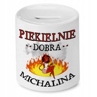 Skarbonka Dla Michaliny Na Urodziny Prezent Z Nadrukiem Ze Zdjęciem