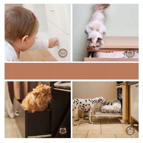 MAGNES DO DRZWI SZAFY PRZESUWNEJ MAGNES DO SZAFEK SZUFLAD KUCHENNYCH na Arena.pl