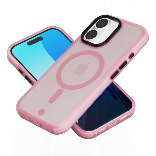 Spacecase Hybrid Fusion Mag Iphone 16 Pink zdjęcie 3