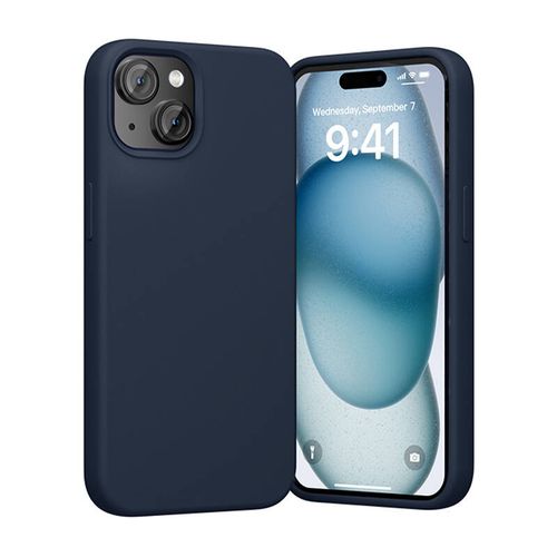 etui silikonowe vention kufl0-20 do iphone 15 plus (niebieski) na Arena.pl