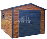 SCHOWEK - DOMEK OGRODOWY 3m x 5m - Brama - okno - drewnopodobny TS487 3x5