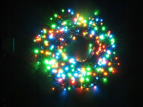 Długie Lampki 500 LED IP 44 choinka 50M MULTIKOLOR na Arena.pl