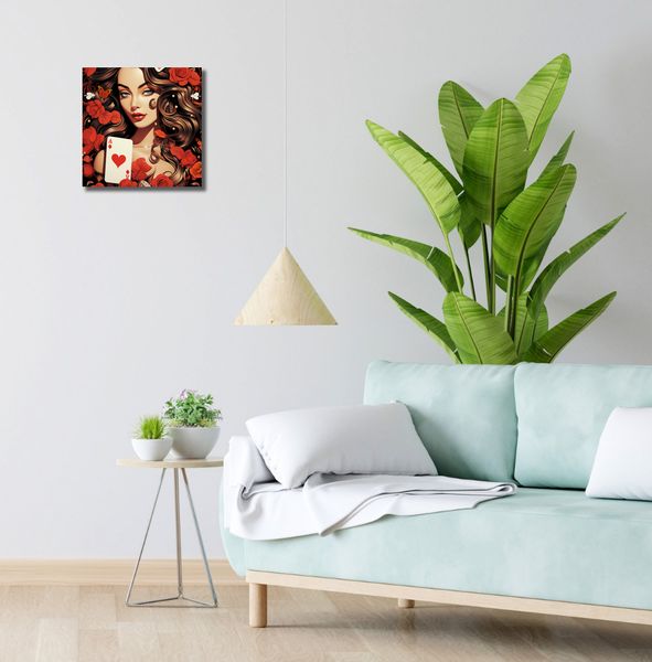 Obraz 30x30cm Różany Hazard zdjęcie 2