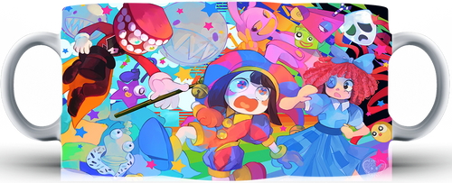 Kubek ceramiczny The Amazing Digital Circus - Niesamowity cyfrowy cyrk na Arena.pl