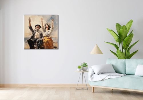 Plakat 80x80cm Chwile Radości na Arena.pl