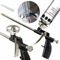 PISTOLET DO PIANKI MONTAŻOWEJ PIANY PISTOLETOWEJ METALOWY APLIKATOR LEKKI