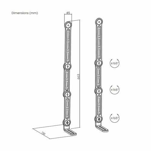 Podstawka do głośnika Aisens SPK04U-377 Czarny na Arena.pl