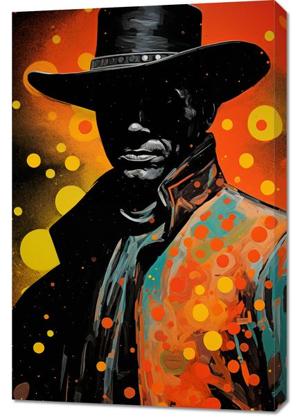 Obraz 60x90cm Kowboj Kosmosu zdjęcie 1