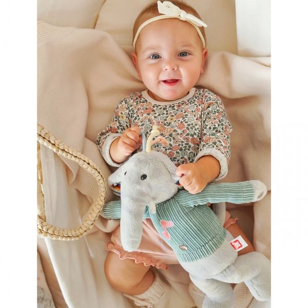 WOOPIE Interaktywny Słonik Przytulanka z Dźwiękiem i Światłem zdjęcie 2