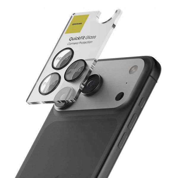 Spacecase Quickfit Camera Iphone 17 Pro / 17 Pro Max Black zdjęcie 5
