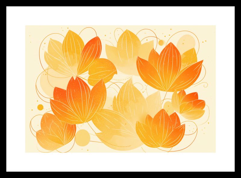 Plakat 30x20cm Jesienna Wizualizacja zdjęcie 3