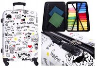 WALIZKA MAŁA KÓŁKA PODRÓŻNA DZIECI KABINOWA BAGAŻ