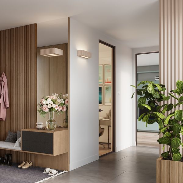 Kinkiet ceramiczny RIGATA taupe zdjęcie 12