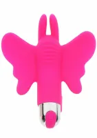 butterfly pleaser rechargeable mini masażer silikonowy 7 trybow usb