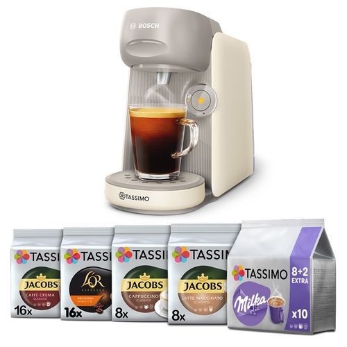 Ekspres Tassimo Bosch Finesse kapsułkowy +5 Tassimo + kubek Tassimo GRATIS! na Arena.pl