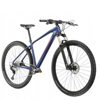 Rower Kross Level 7.0 XL górski niebiesko czerwony połysk 2023 męski damski