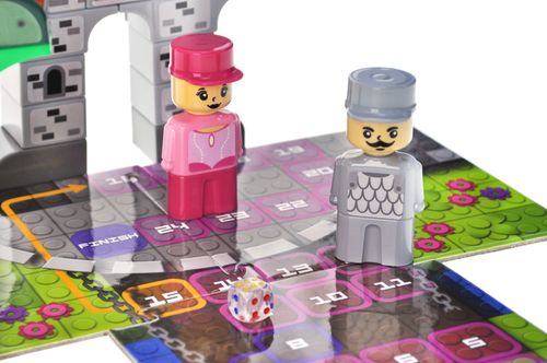 Klocki Konstrukcyjne ”Block&Steps Smok I Zamek” Gra Planszowa 3W1 Qb300-106 na Arena.pl