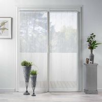 FIRANKI DO POKOJU białe GOTOWE 70x200 cm 2 sztuki