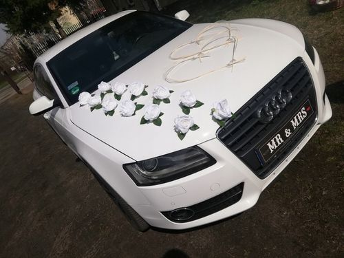 DEKORACJA NA AUTO ŚLUBNE, OZDOBY NA SAMOCHÓD na Arena.pl