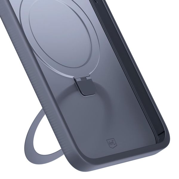 Apple iPhone 16E - 3mk Smoke Case Mag&Stand zdjęcie 7