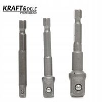 Adaptery na nasadki 3 sztuki 1/4"""", 3/8"""", 1/2"""" cala KD1573