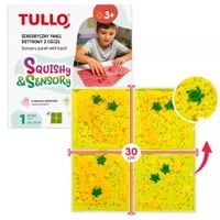 SENSORYCZNY GNIOTEK ANTYSTRESOWY PANEL DOTYKOWY Z CIECZĄ SQUISHY TULLO