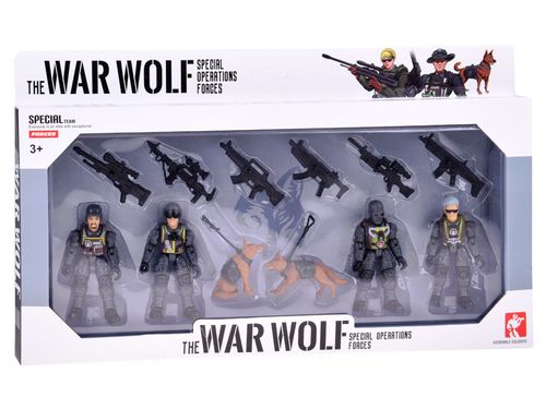 ZESTAW 12 FIGUREK ŻOŁNIERZY Z KARABINAMI na Arena.pl