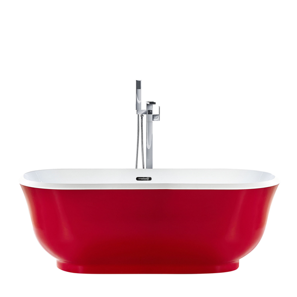 Wanna wolnostojąca czerwona TESORO zdjęcie 1