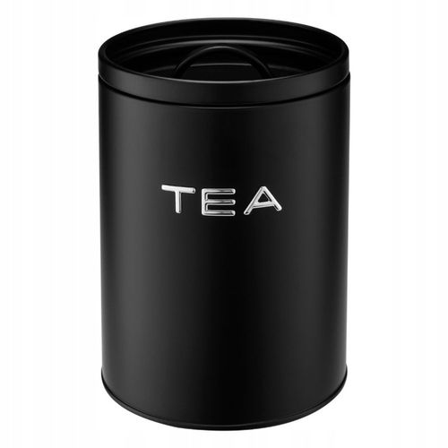 Komplet 3 pojemniki ALEX COFFEE SUGAR TEA czarny kawa cukier herbata zestaw na Arena.pl