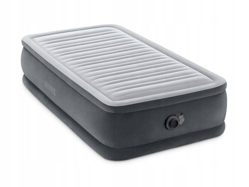 Materac jednoosobowy Intex 191 x 99 x 46 cm szary 64412 FIBER-TECH na Arena.pl