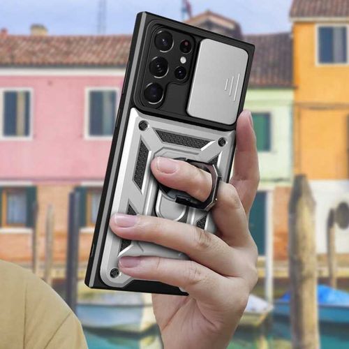 Spacecase Camring Galaxy S22 Ultra Silver na Arena.pl